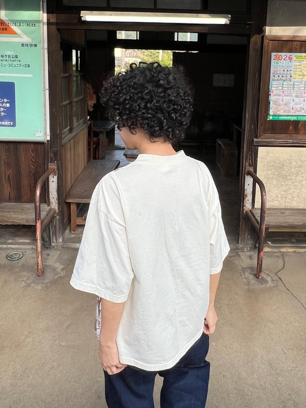 脳内お花畑アフロちゃん！Tシャツ【BROWN】