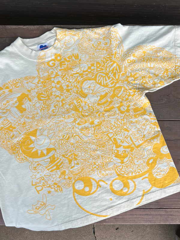 Inside of Afro-chan's brain! Tshirt【YELLOW】