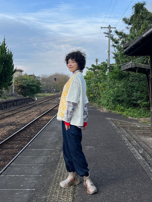 Inside of Afro-chan's brain! Tshirt【YELLOW】